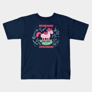 Science Unicorn Kids T-Shirt